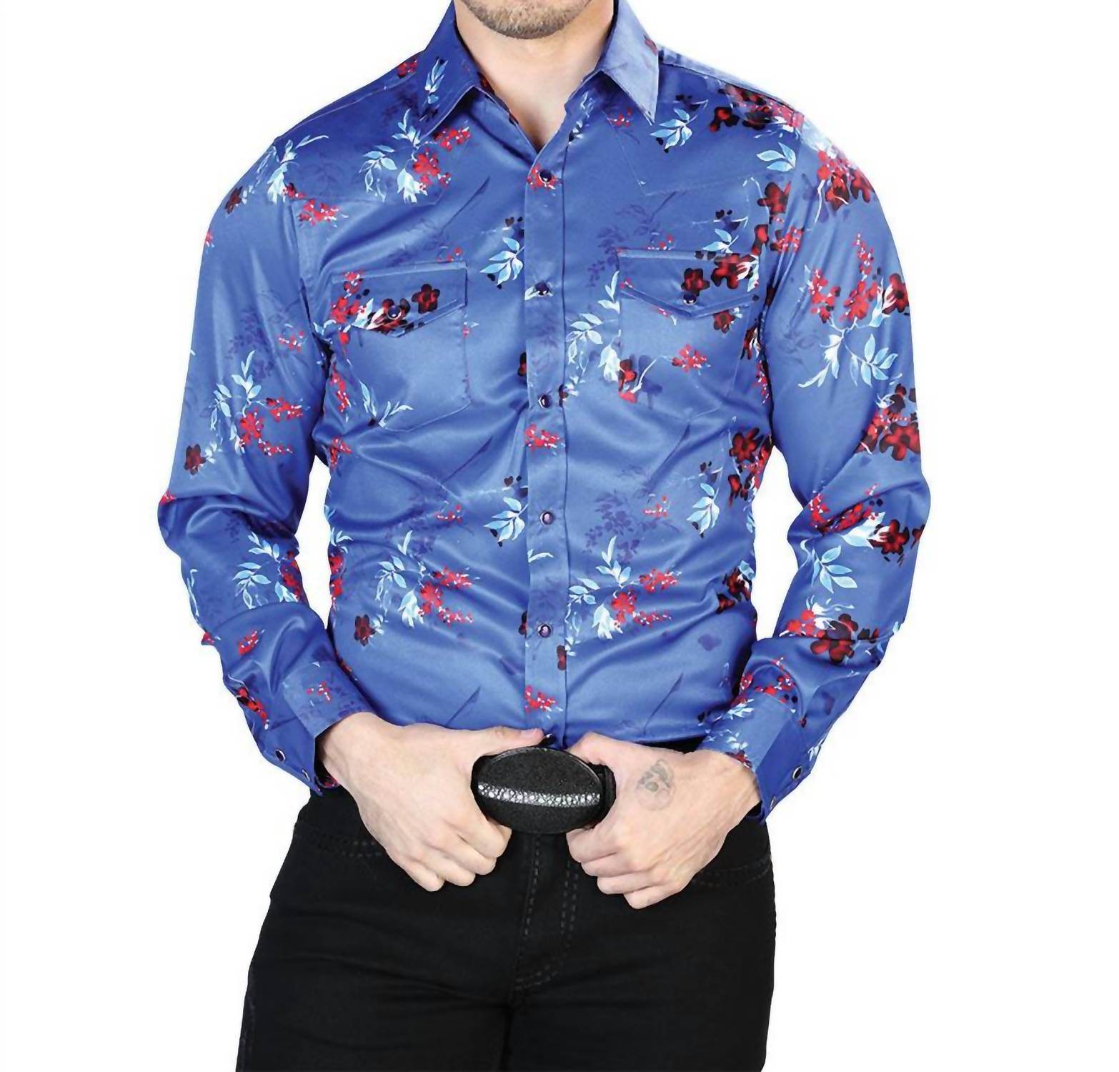 El Señor De Los Cielos - Casual Long Sleeve Shirt - Rack Hunt