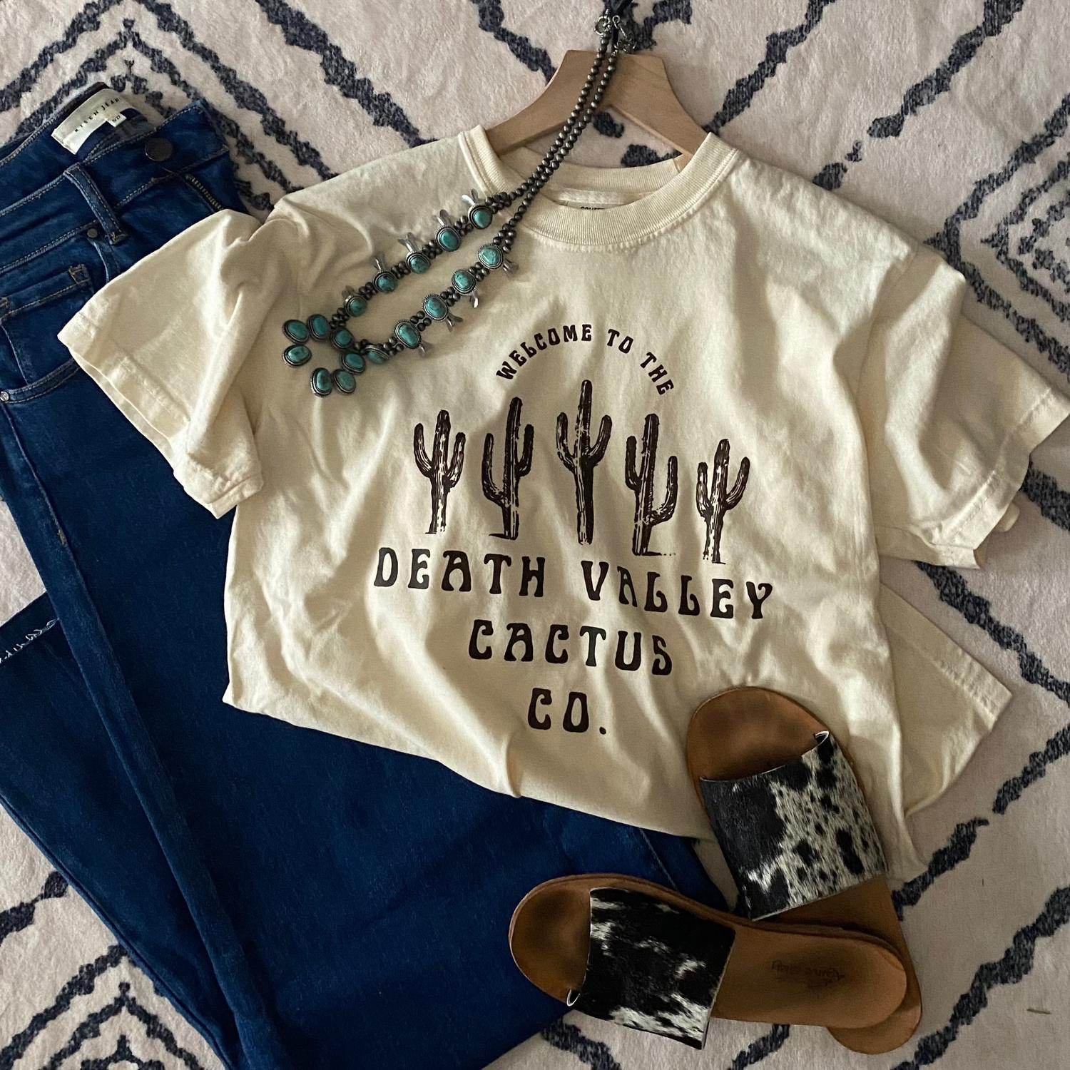 We The Babes - Women's Death Valley Cactus Co Tee - Rack Hunt
