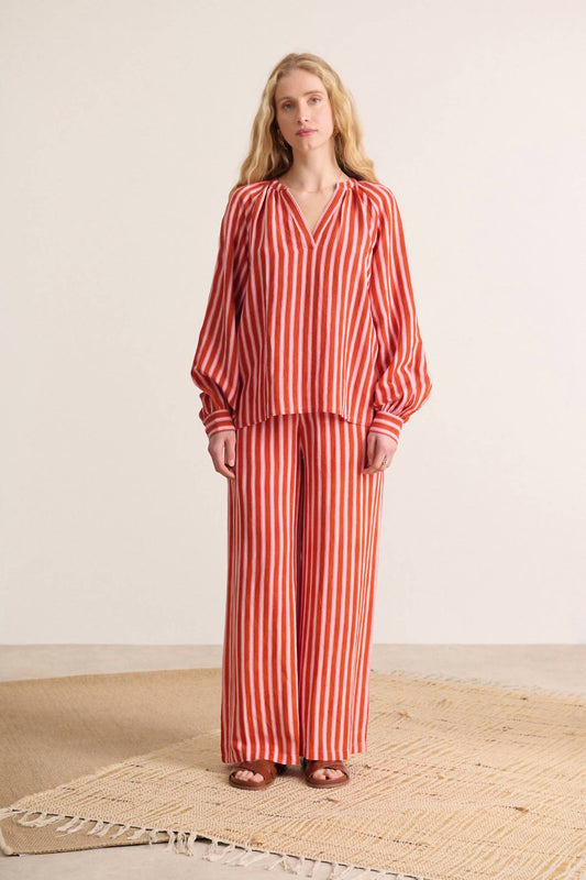 Vero Striped Blouse