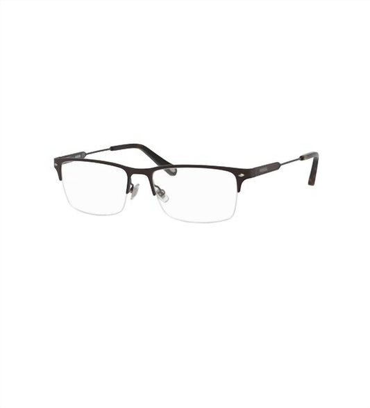 Men's 6080 Half Rimless Stainless Steel Eyeglasses