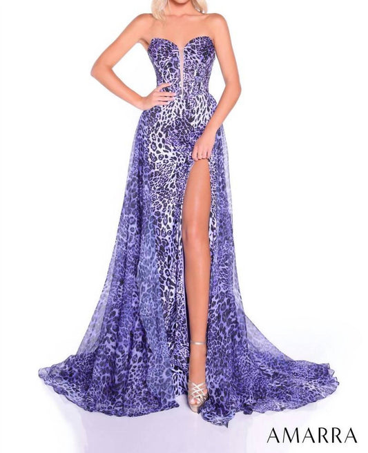 Leopard Formal Gown