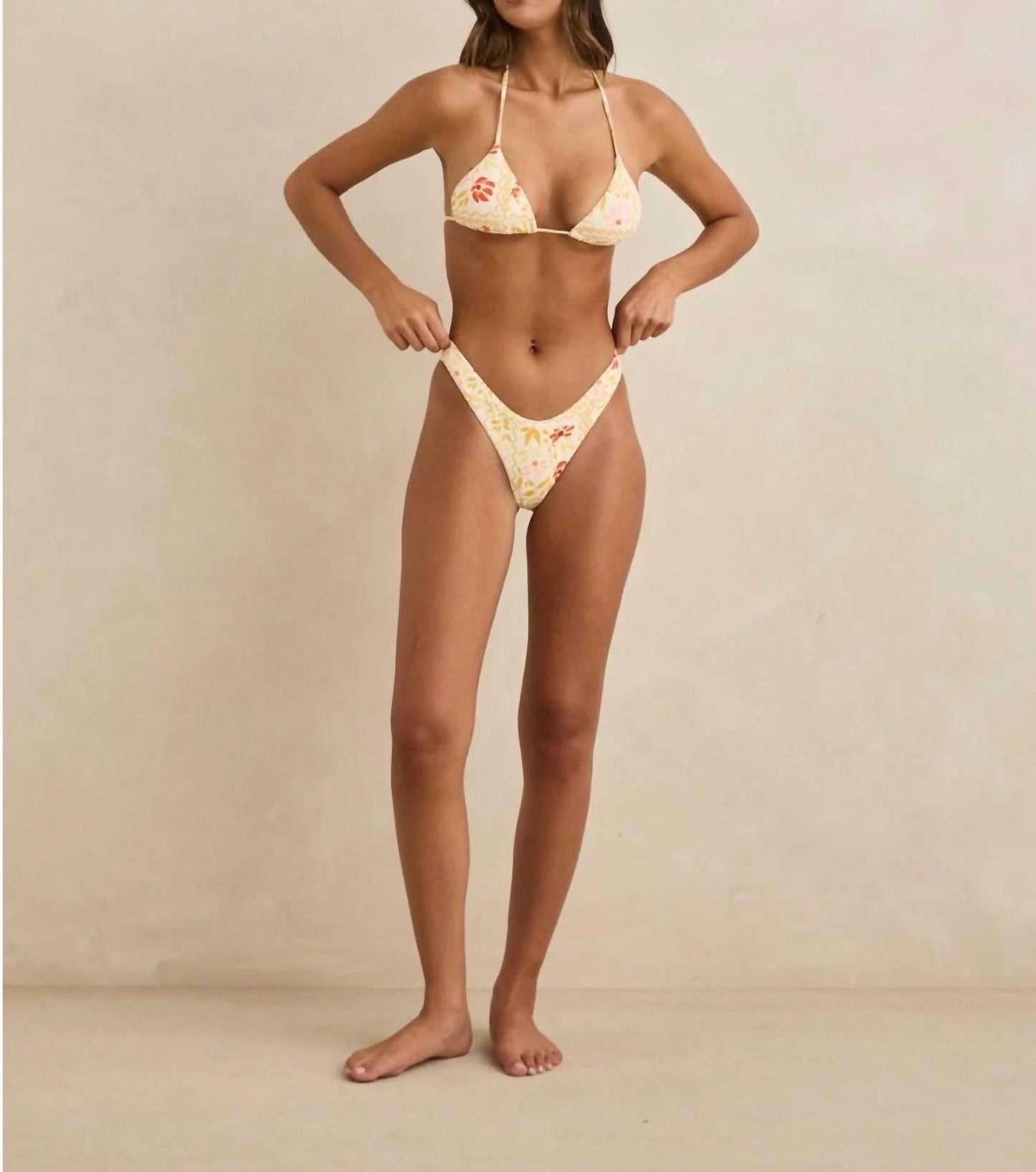 Wildflower Textured Bikini Top