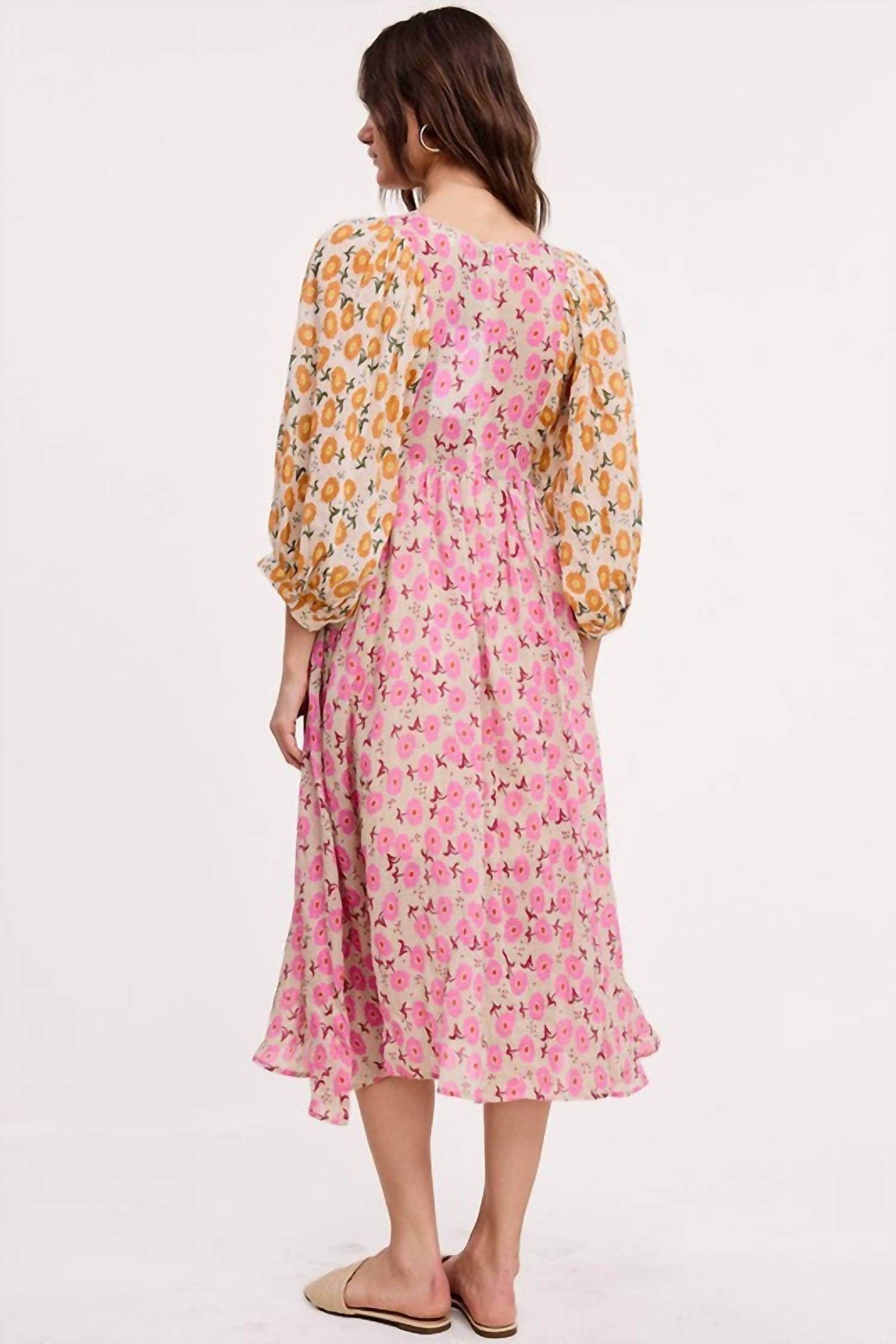 Ultramarine - Payton Blossom Midi Dress - Rack Hunt -