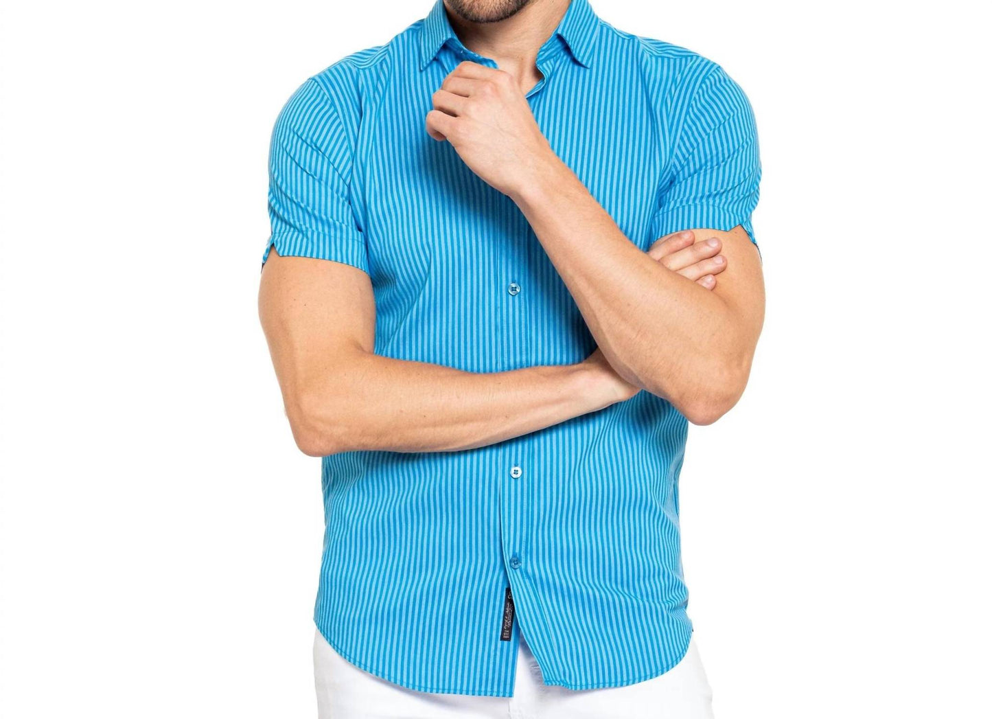 Striped Short Sleeve Shirt