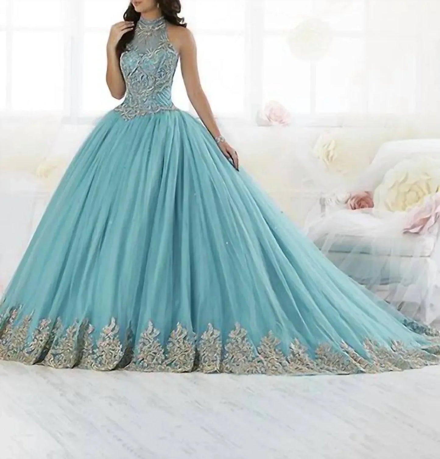 House of Wu - Straight Tulle Ball Gown - Rack Hunt