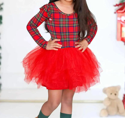 Lev Baby - Plaid December Tutu Dress - Rack Hunt