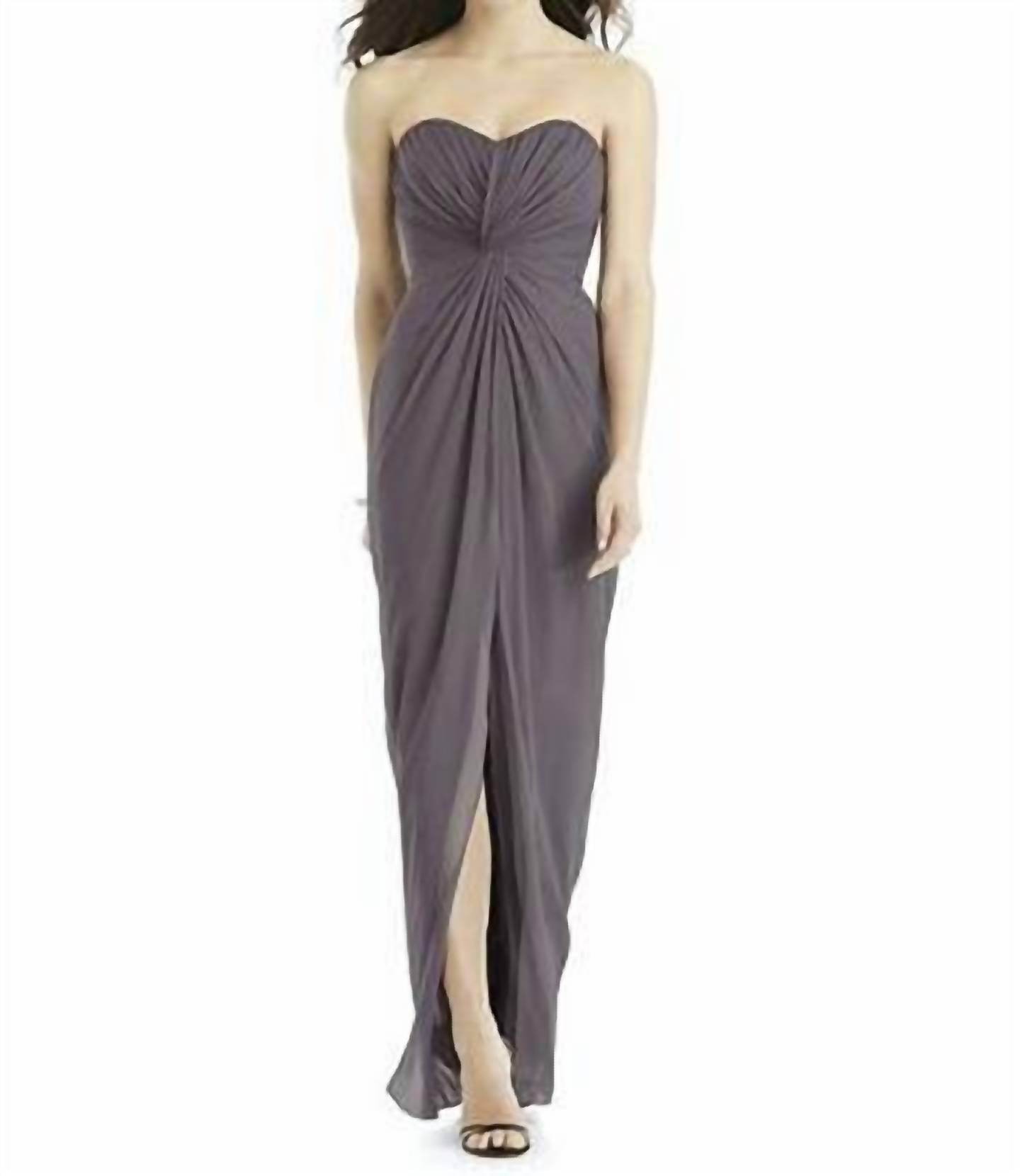 Dessy - Chiffon Twist Gown - Rack Hunt -