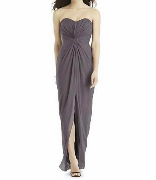 Dessy - Chiffon Twist Gown - Rack Hunt -
