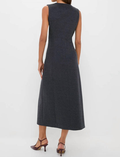 Wool Rhoda Midi Dress
