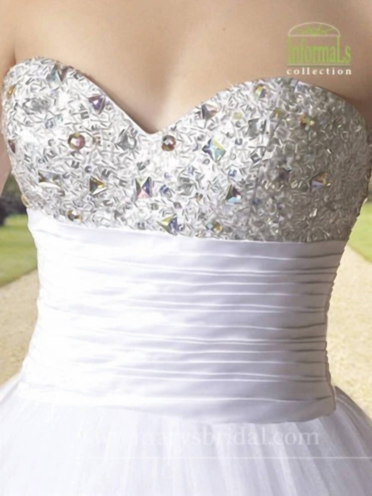 Strapless Crystall Ball Gown