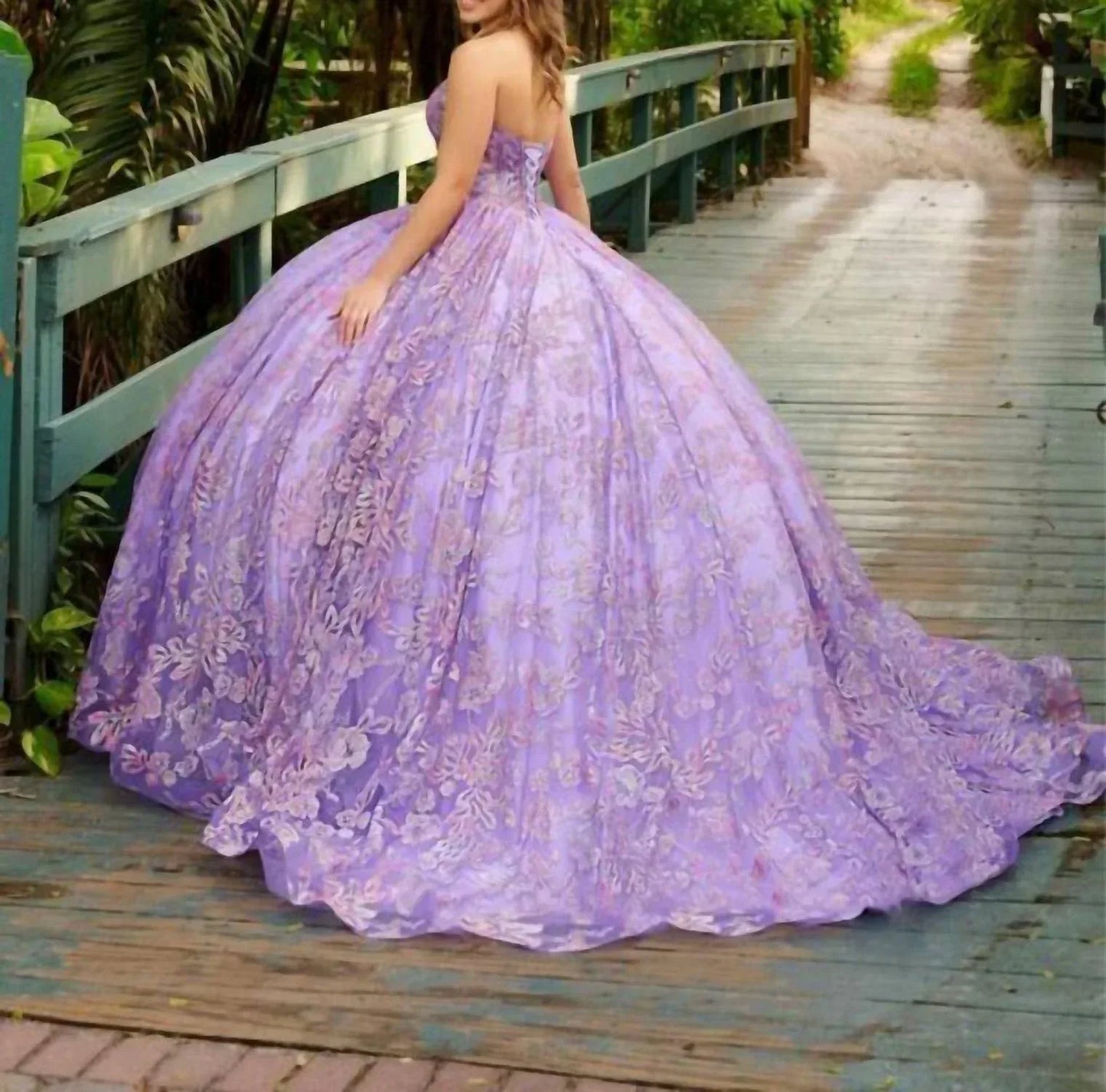 House of Wu - Lace-up Back Quinceanera Gown - Rack Hunt