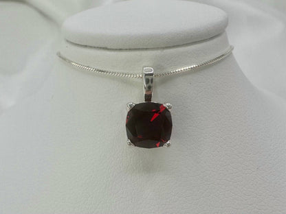 Women's Brilliant Square Pendant