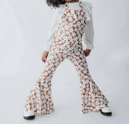 Andi Pleated Bell Bottom Jumpsuit