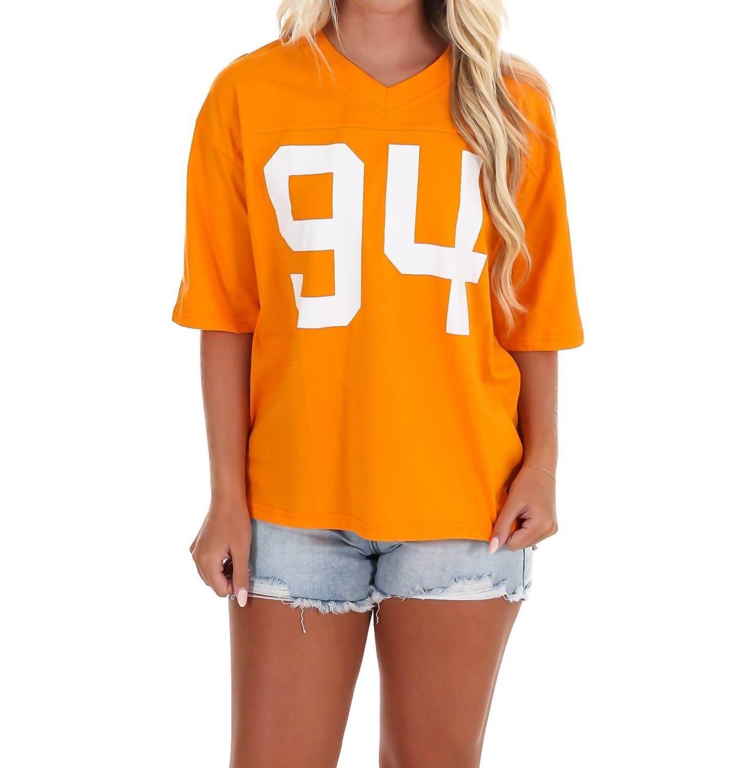 Hype and Vice - Football Oversized Tee Shirt - Rack Hunt