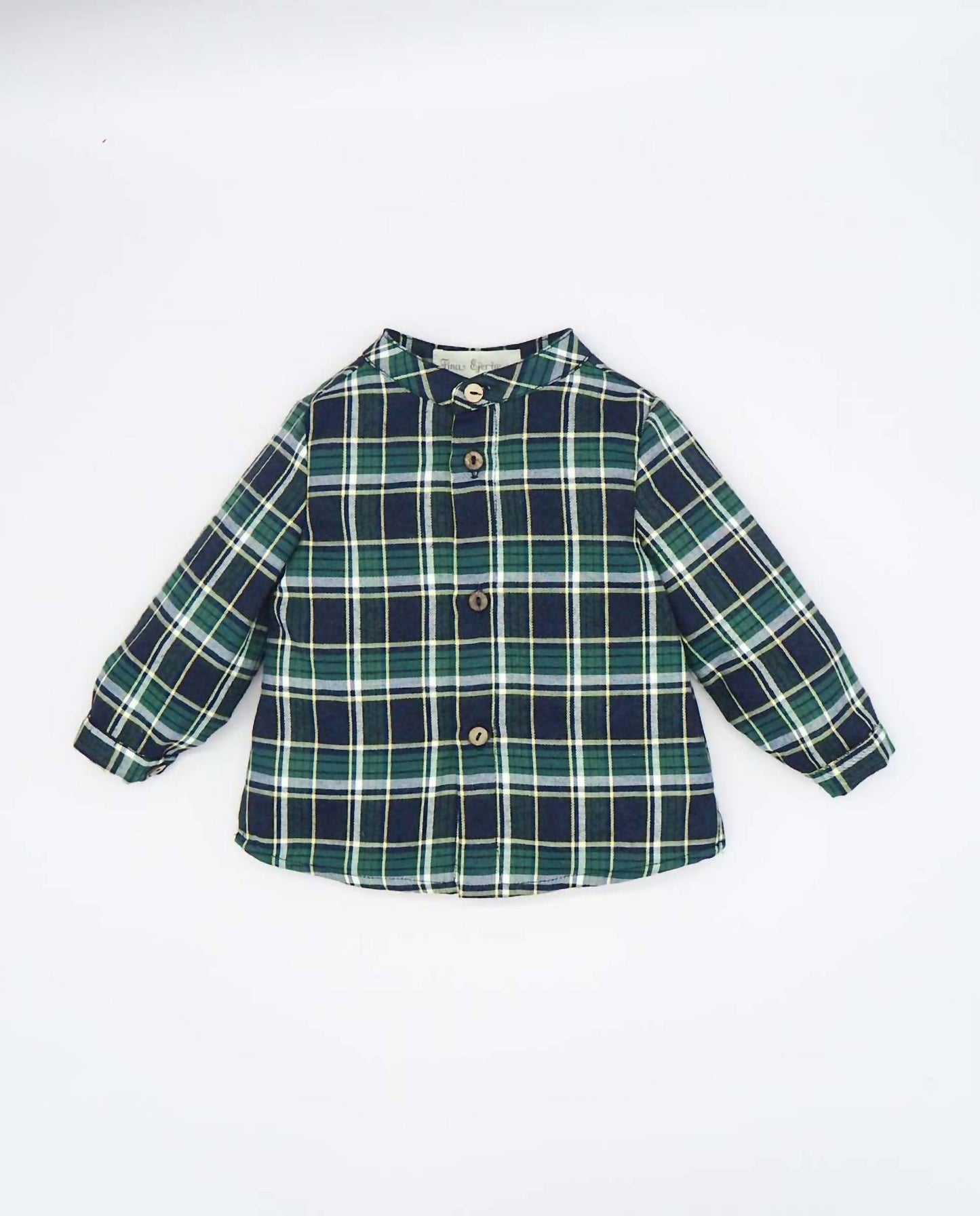 Kid's Checkered Button Down Shirt