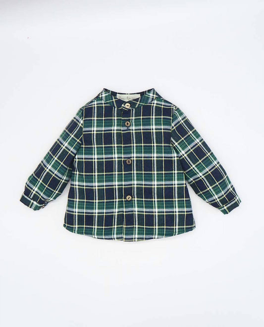 Kid's Checkered Button Down Shirt