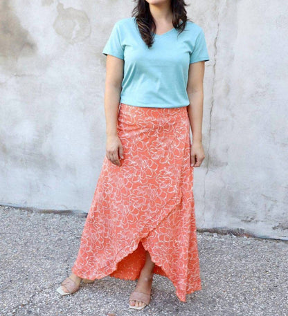 Maxi Wrap Skirt
