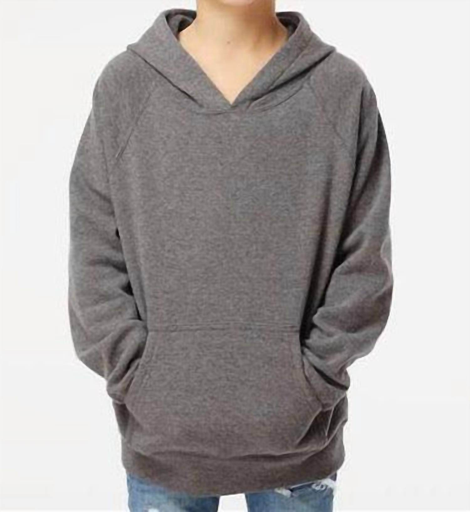 Independent Trading Company - Kid's Wyoming Old English Embroidered Hoodie - Rack Hunt -