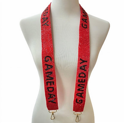 Women's Gameday Beaded Strap Bag
