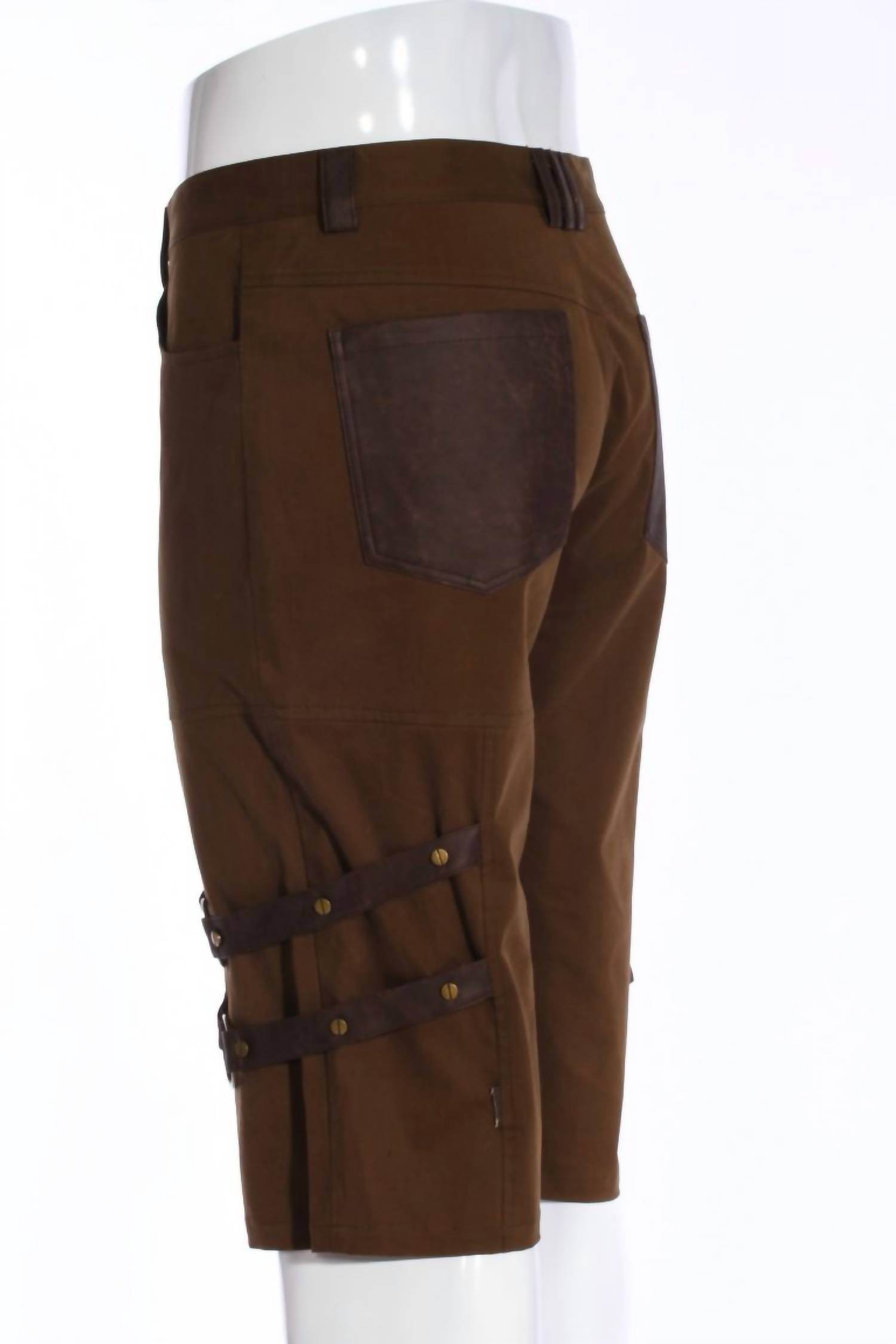 RQ-BL - Women's Steampunk Cargo Short - Rack Hunt -