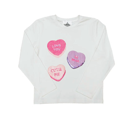 Girls Sweetheart Long Sleeve Shirt