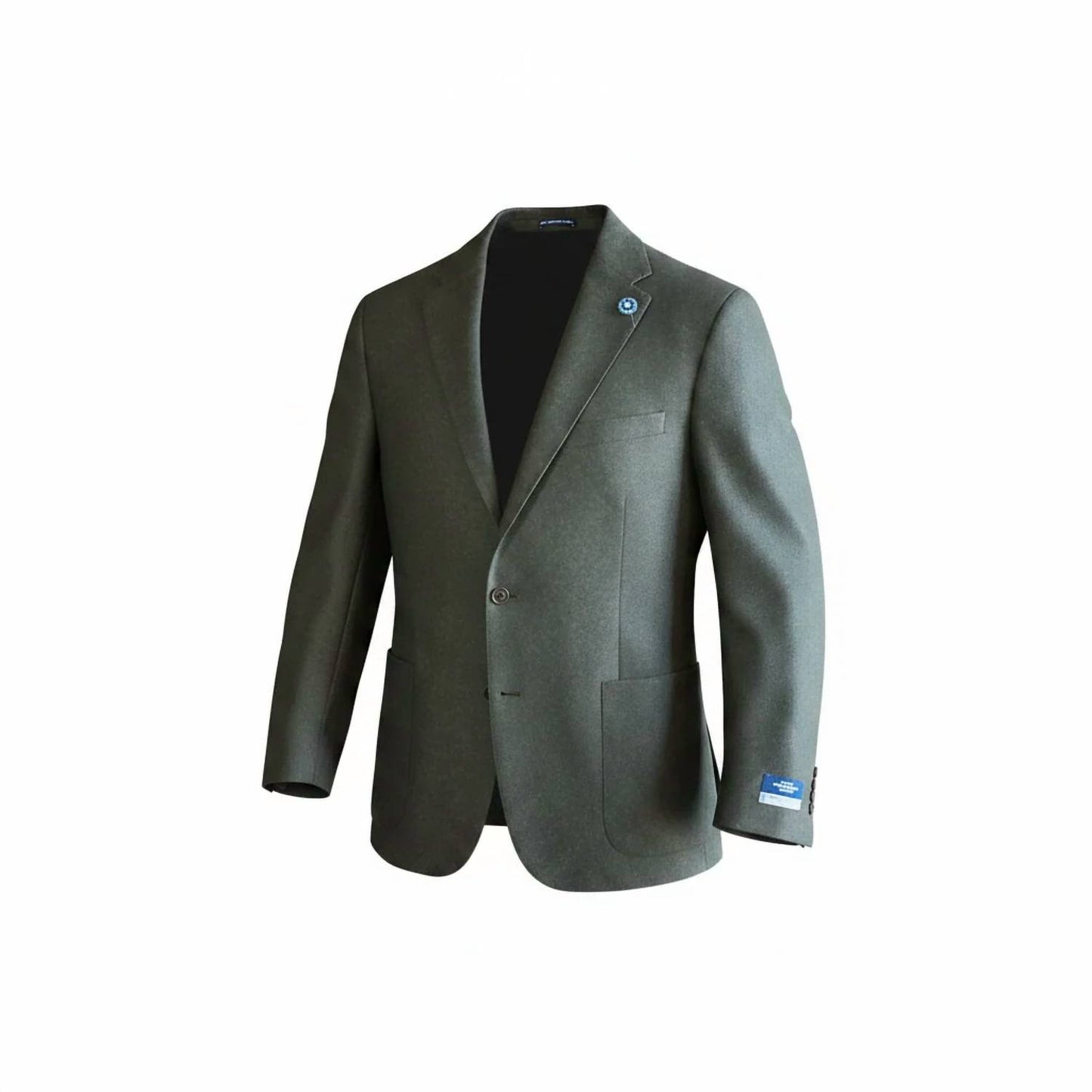 Soft Wool Sport Coat With Patch Pockets