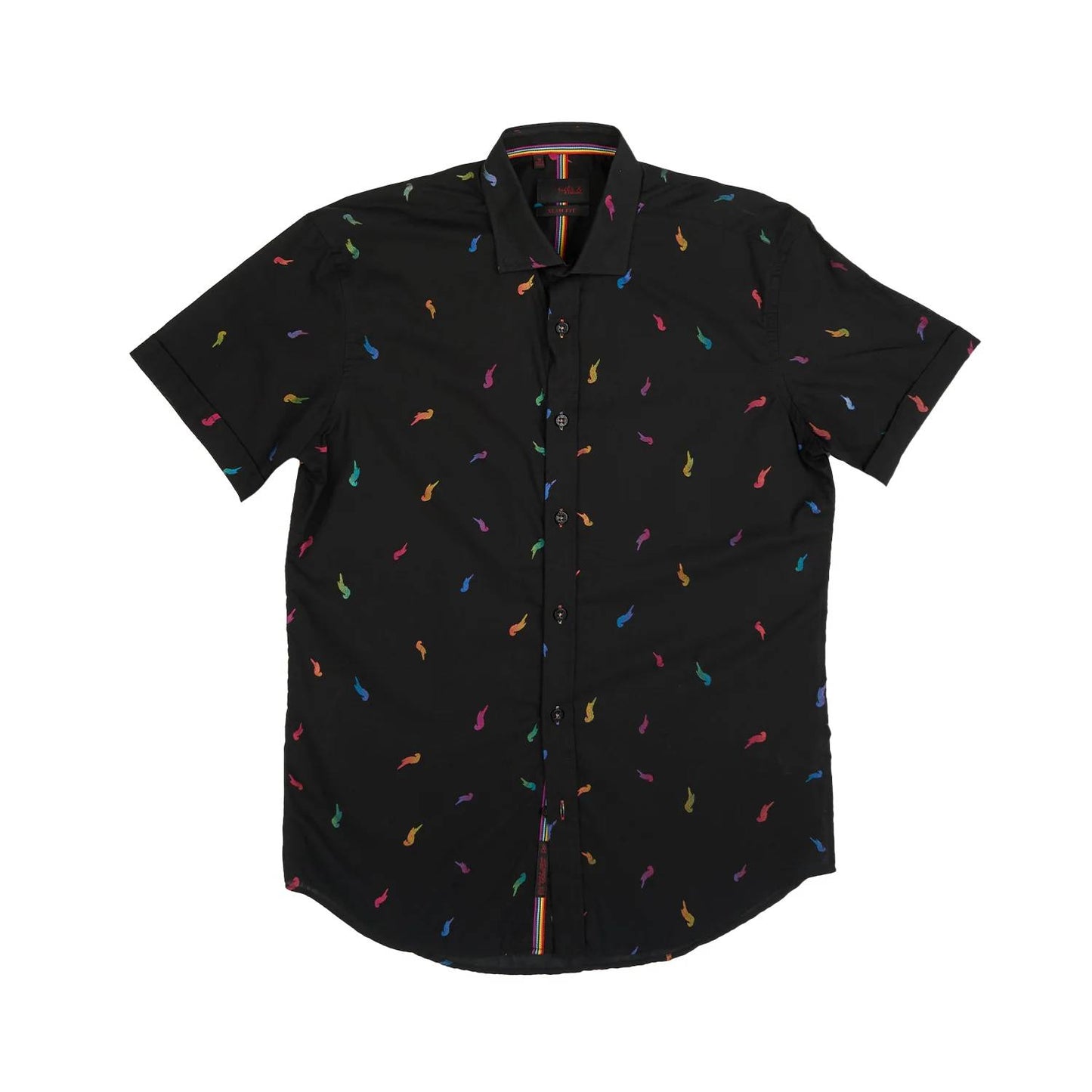 Parrot Punch Foil Short Sleeve Shirt