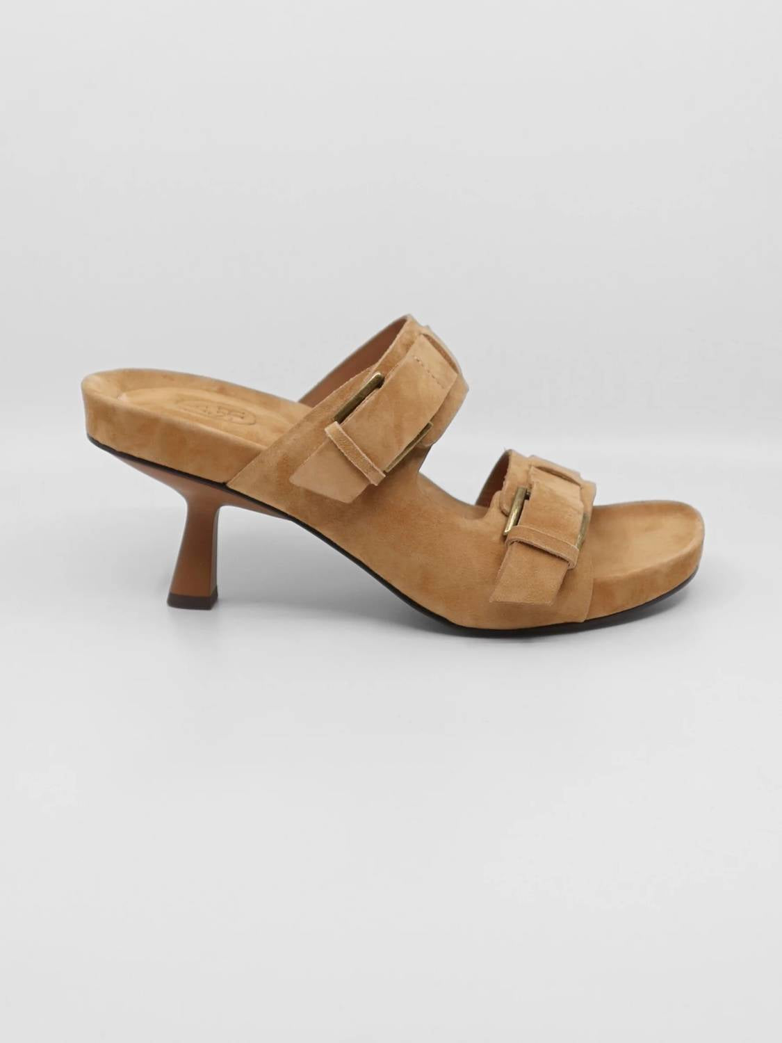 Women's Jakarta Suede Heeled Sandal