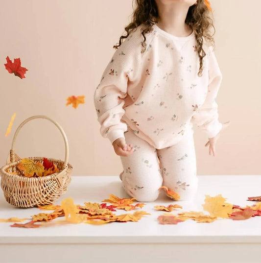 Dear Hayden - Girl's Waffle Long Sleeve Tee - Rack Hunt