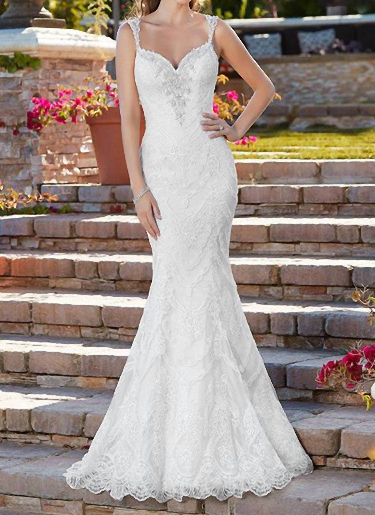 Kitty Chen Couture - Rihanna Tiered Lace Dress - Rack Hunt -