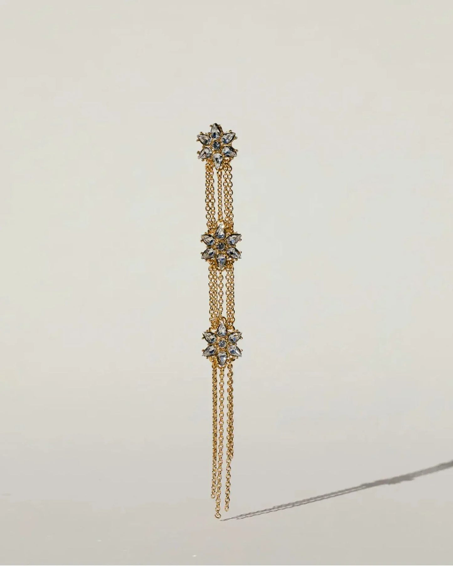 Sangaah Jewelry - Jasmine Shoulder Duster Earrings - Rack Hunt