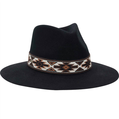 Women's Dona Aztec Band Felt Hat