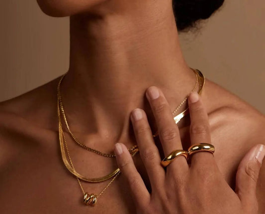 Rho - Women's Mega Teardrop Hoop Earring - Rack Hunt