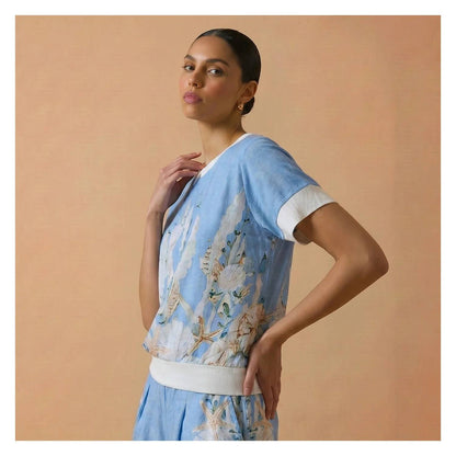 Aquarius Short Sleeve Top
