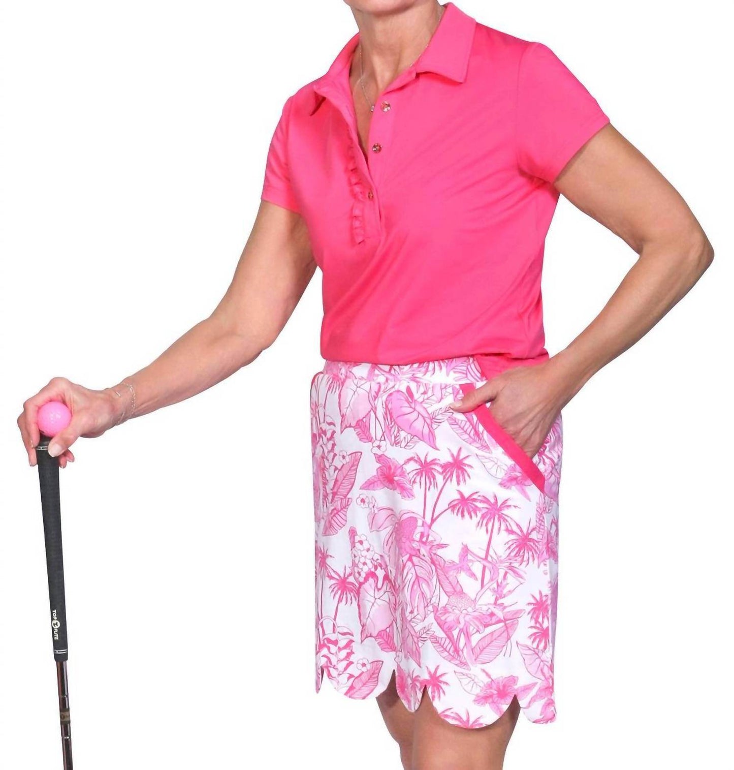 AnaClare Active - Sassy Scallop Skort - Rack Hunt -