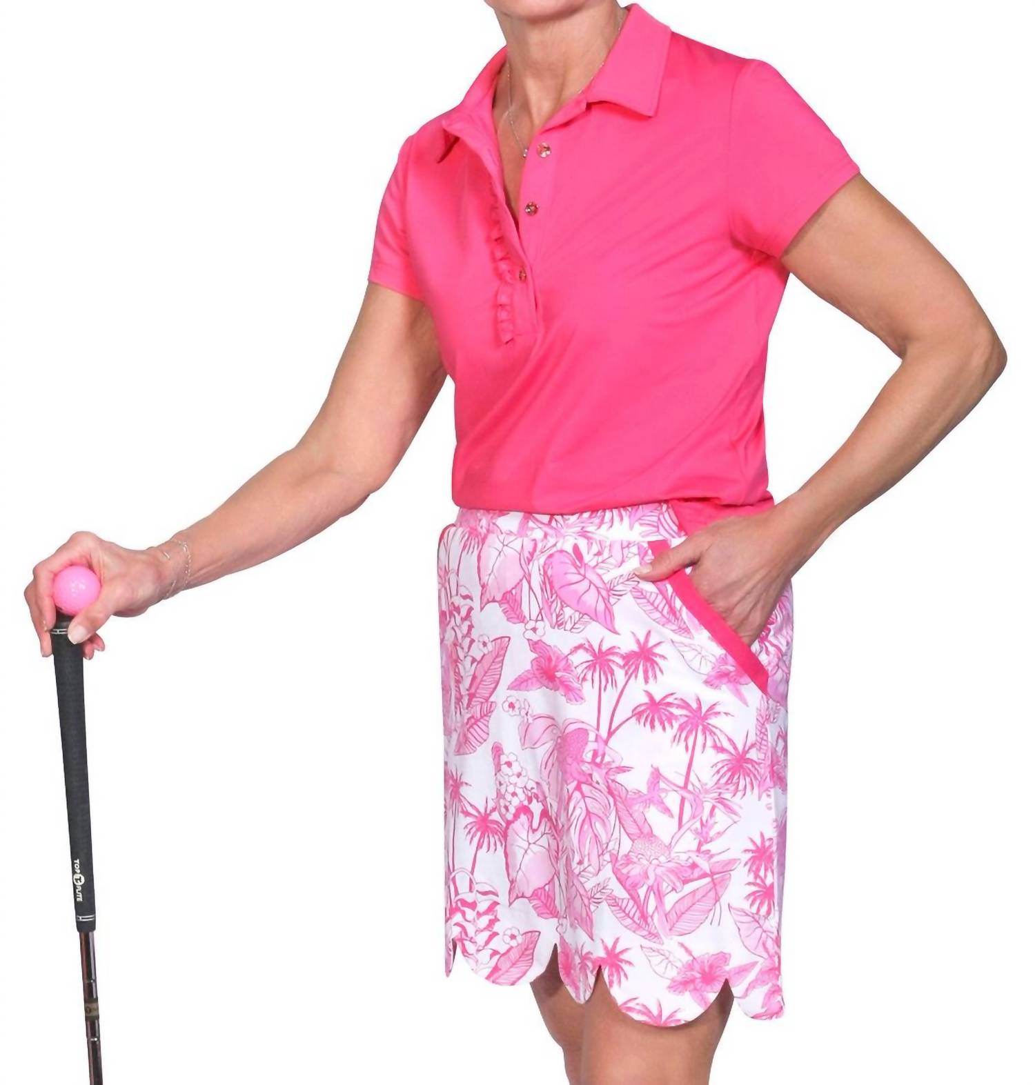 AnaClare Active - Sassy Scallop Skort - Rack Hunt -