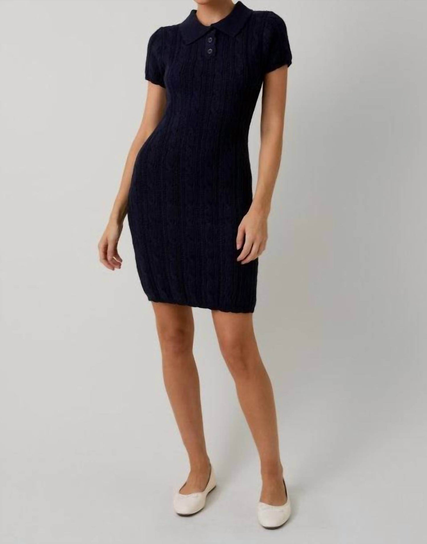 Sunday Edition - Cable Knit Midi Dress - Rack Hunt -