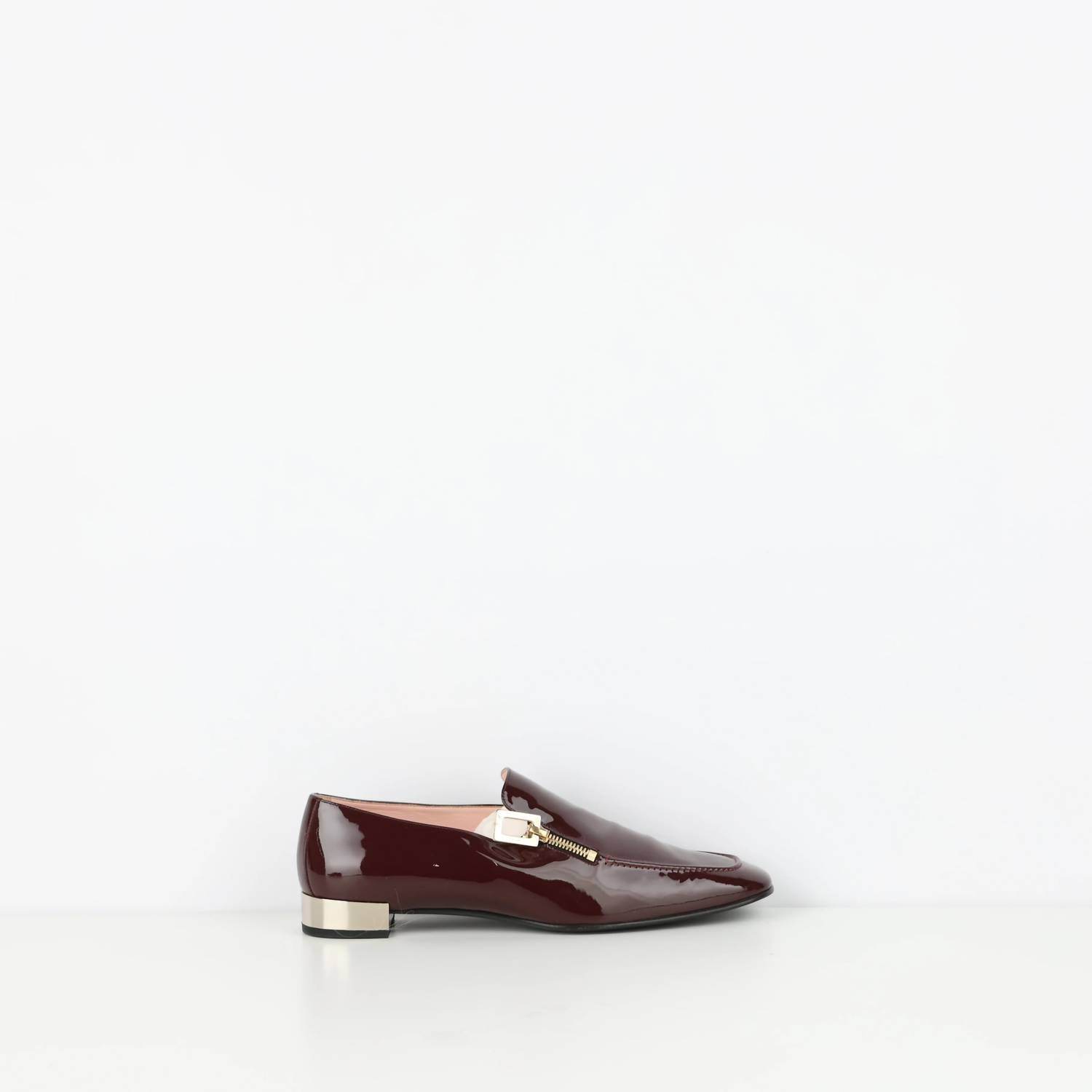 Roger Vivier - Women's Polly Patent Zip Loafer - Rack Hunt -