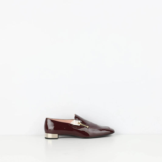 Roger Vivier - Women's Polly Patent Zip Loafer - Rack Hunt -