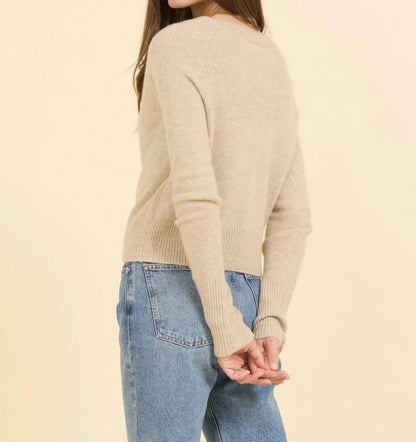 Blakely Cashmere V-neck Sweater