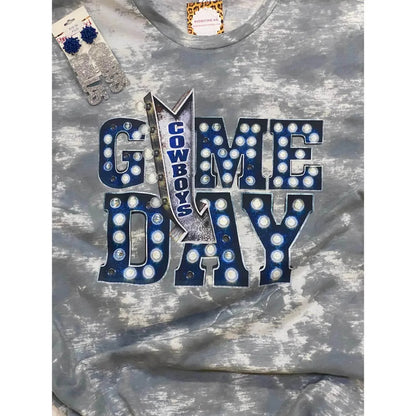 Inspired Me Designs - Women's Game Day Cowboys Marque Tee - Rack Hunt