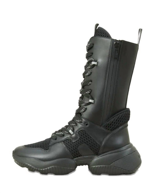 Women's Interaction Lace-Up Leather Boots