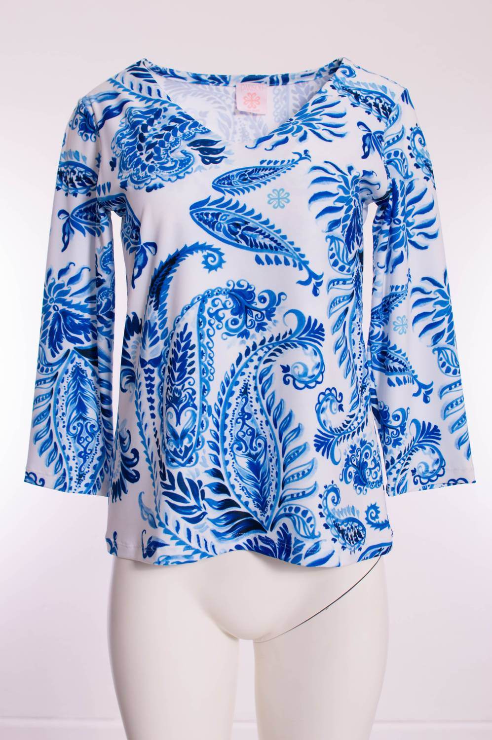 Michelle Parisou - Women's Raya V-neck Top - Rack Hunt