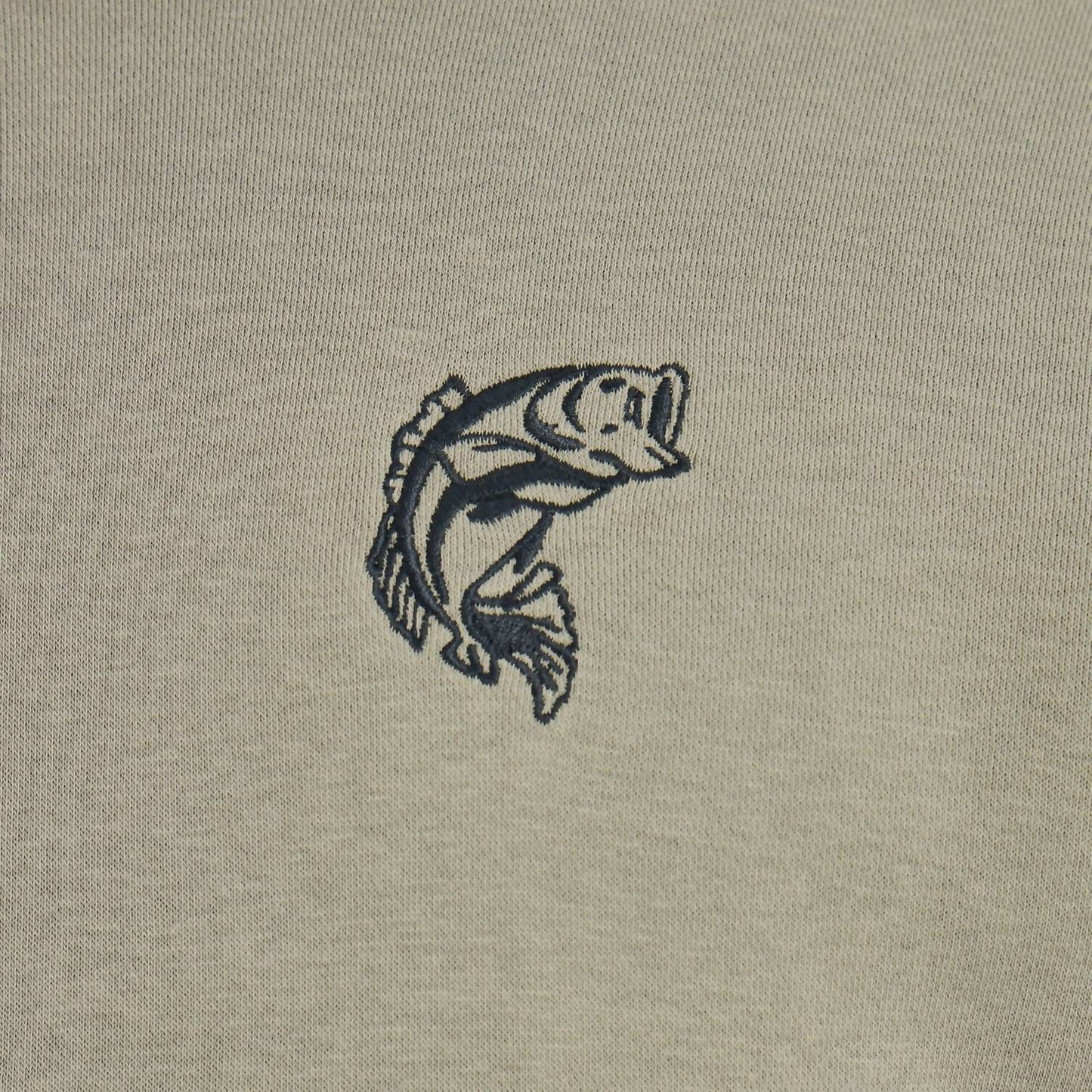 Men's Simple Fish Good Vibes Fleece Hood