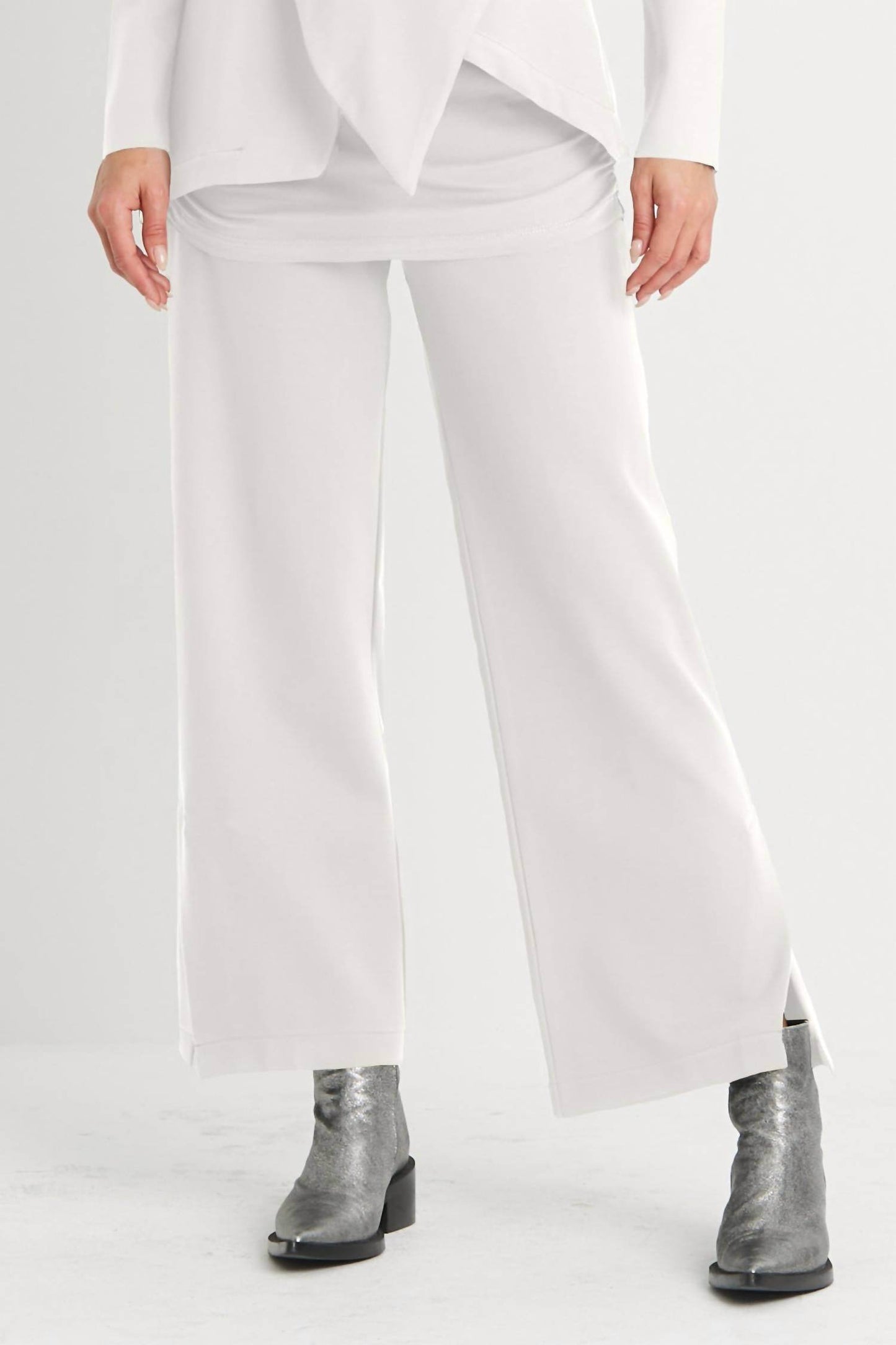 Pulled Planet - Scuba Side Slit Pants - Rack Hunt -