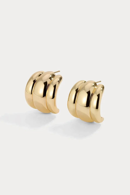 Lili Claspe - Elsa Shield Earrings - Rack Hunt