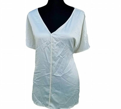 Alfani - Women's V-neck Short Sleeve Blouse - Rack Hunt