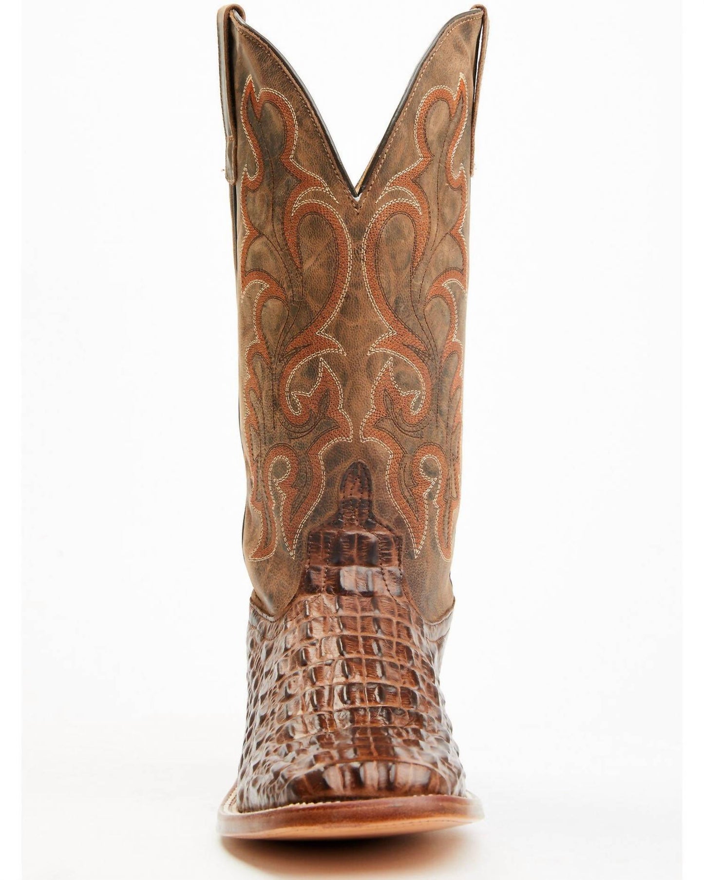 Men's Crocodile Print Western Boots