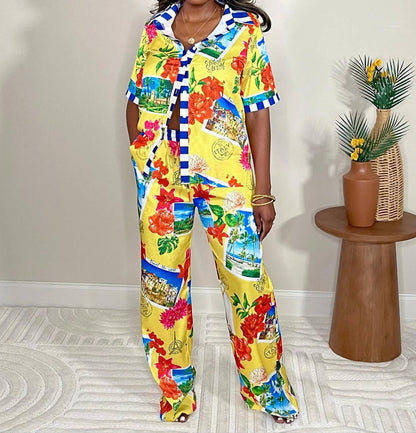 Vitamin Sea Tropical Pant Set