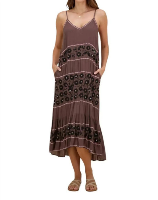 Rubyyaya - Spaghetti Straps Charlotte Midi Dress - Rack Hunt